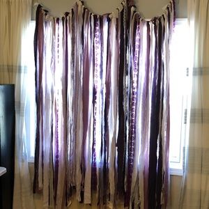 SOLD Photo Booth Ribbon Backdrop